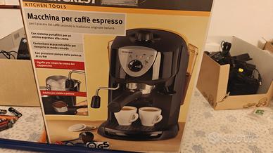 Macchina caffè espresso + robot cucina