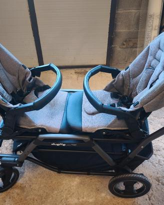 passeggino gemellare trio peg Perego 