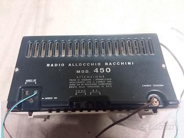Radio, Allocchio Bacchini, ancora funzionante.