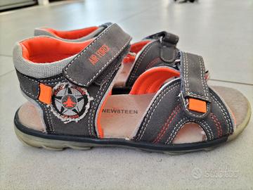 sandalo in pelle bambino