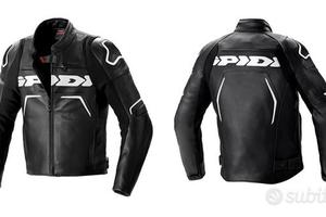 GIACCA PELLE SPORTIVA MOTO SPIDI EVORIDER 2 NERO