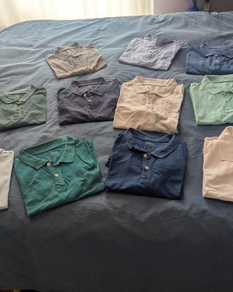Set di 11 polo OVS 100% cotone