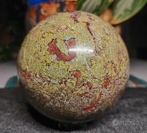Sfera di Cristallo 2467g Minerale Dragon Blood