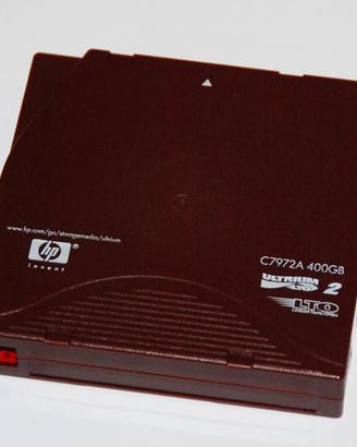 LTO2, HP C7972A, cartuccia dati, Ultrium 2
