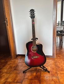 Chitarra acustica elettrificata