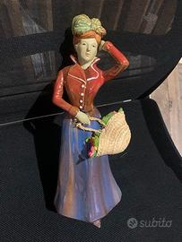 STATUETTE CERAMICA E GESSO VINTAGE
