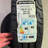 4 Pneumatici Continental 195 R15C Nuovi Furgone