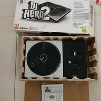DJ Hero 2 Boxato con Scatola Console Giradischi Xb