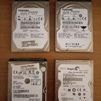Hard Disk meccanici 2,5" attacco Sata