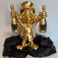 Statua Paperon de’ Paperoni oro Pop Art 45 cm
