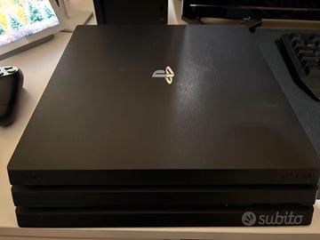 playstation ps4 pro 1 TB 2 joystick 