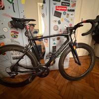 Bici da corsa cinelli in carbonio tg 56