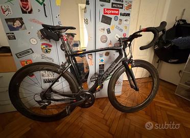 Bici da corsa cinelli in carbonio tg 56