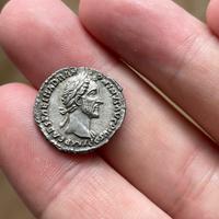 Moneta romana - Denario di Antonino Pio