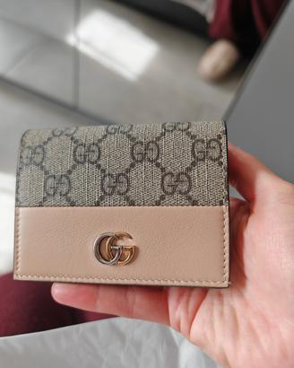 Portafoglio Donna Gucci marmont bicolore nuovo 