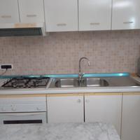 cucina completa sira anni 90 acciaio inox