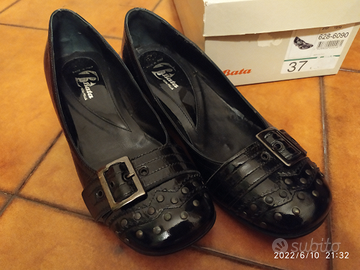 Ballerine verniciate in vera pelle - Made in Italy