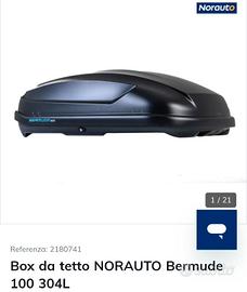 Box da tetto Norauto Bermude 100. 304L