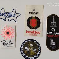 Adesivi da collezione "OROLOGI e OCCHIALI"