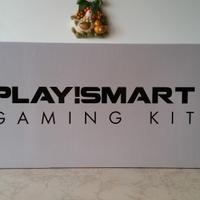 KIT GAMING: tastiera + cuffia + mouse + tappetino
