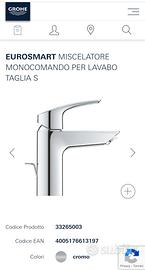 Miscelatore per lavabo Gruhe Eurosmart