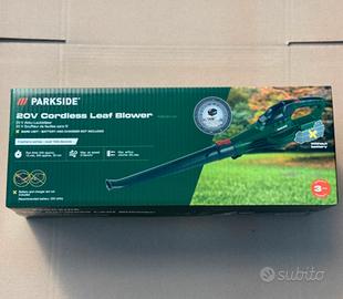 Soffiatore a Batteria 20v Parkside NUOVO GARANZIA