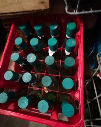 bottiglie vino vuote scure da 0,500lt