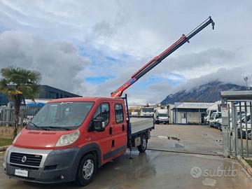 Fiat Ducato Doppia Cabina con Gru