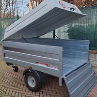 Rimorchio Cresci 150x200 ribaltabile revisionato 