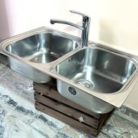 Lavello cucina in acciaio inox