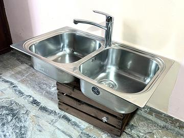 Lavello cucina in acciaio inox