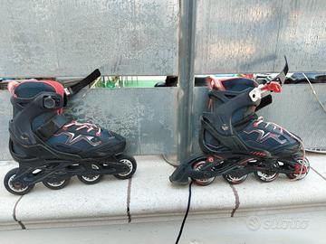 pattini roller n 38/40 compresi di accessori 