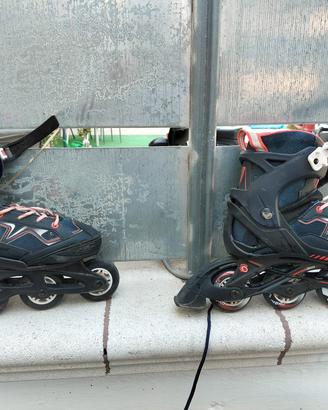 pattini roller n 38/40 compresi di accessori 