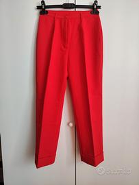 United Colors Of Benetton Pantaloni In Gabardina Stretch Per Bambine E Ragazze – 4 Tasche, Logo Ricamato E Vita Regolabile