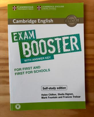 Exam booster with answer key ISBN: 9781108553933