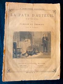 Rara e antica rivista “Il Romanziere illustrato”.