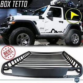 Box Tetto Portapacchi PER JEEP WRANGLER Bagagliera