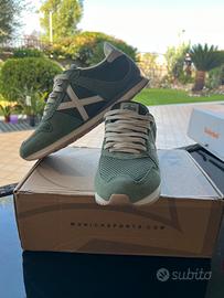 Sneaker uomo munich verde numero 42