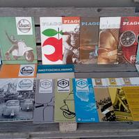 catalogo, manuale, rivista PIAGGIO e varie