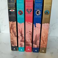 Collana Libri RAMSES di Christian Jacq - 5 libri