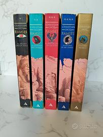 Collana Libri RAMSES di Christian Jacq - 5 libri