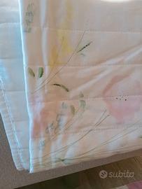 Copriletto bianco lucido