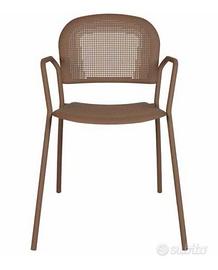 4 sedie Step, corten, Medes.