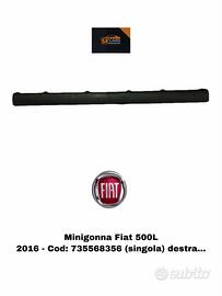 COPPIA MINIGONNE DX E SX FIAT 500 L Living (13>16)