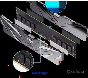 Netac DDR4 8GB capacitá di memoria: D4 3200MHz 8GB