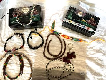 Bigiotteria lotto originale asia e sud america