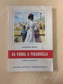 F. MEOTTO - Da Verga a Pirandello - 1959