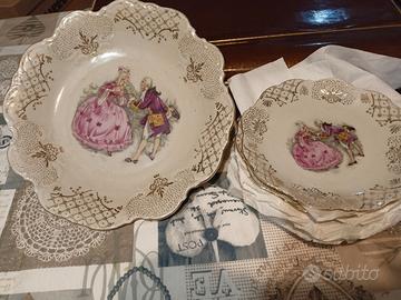 Piattini dolce + piatto portata