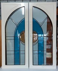 Ante Porte mobili vetro lavorato