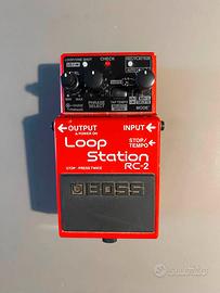 pedalino per chitarra/basso Loop Station RC2 Boss